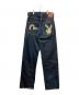 EVISU (エヴィス) PLAY BOY (プレイボーイ) 2001プリントデニムパンツ ブルー サイズ:31：20000円