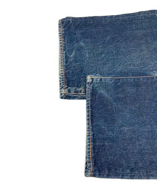 EVISU（エヴィス）EVISU (エヴィス) 2001カモメプリントデニムパンツ ブルー サイズ:78.5㎝　W31の古着・服飾アイテム
