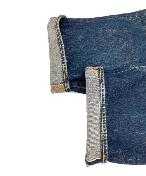 EVISU（エヴィス）EVISU (エヴィス) 2001カモメプリントデニムパンツ ブルー サイズ:78.5㎝　W31の古着・服飾アイテム