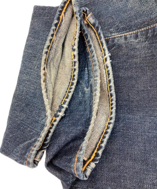 EVISU（エヴィス）EVISU (エヴィス) 2001カモメプリントデニムパンツ ブルー サイズ:78.5㎝　W31の古着・服飾アイテム