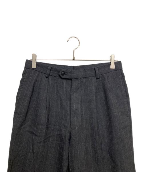 Calvin Klein（カルバンクライン）Calvin Klein (カルバンクライン) ツータックスラックス グレー サイズ:31の古着・服飾アイテム