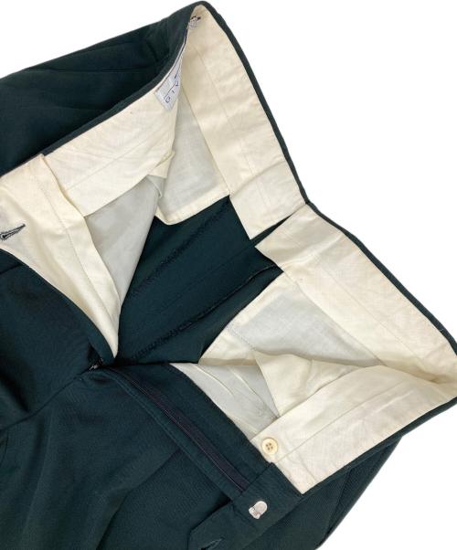 GIVENCHY MONSIEUR（ジバンシイ ムッシュ）GIVENCHY MONSIEUR (ジバンシイ ムッシュ) スリータックスラックス グリーン サイズ:33Rの古着・服飾アイテム