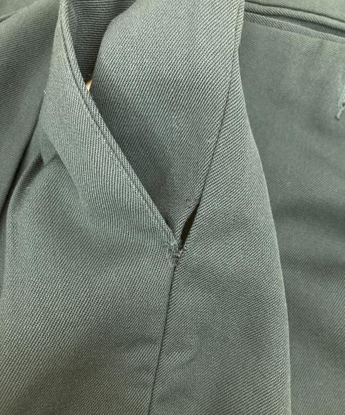GIVENCHY MONSIEUR（ジバンシイ ムッシュ）GIVENCHY MONSIEUR (ジバンシイ ムッシュ) スリータックスラックス グリーン サイズ:33Rの古着・服飾アイテム