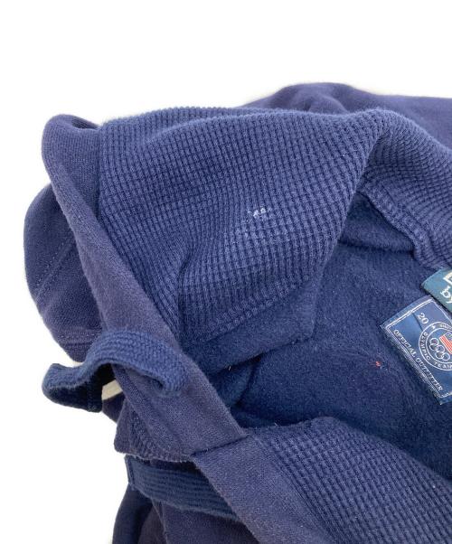 POLO RALPH LAUREN（ポロ・ラルフローレン）POLO RALPH LAUREN (ポロ・ラルフローレン) LONDON オリンピックフーディ ネイビー サイズ:XXLの古着・服飾アイテム