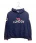 POLO RALPH LAUREN（ポロ・ラルフローレン）の古着「LONDON オリンピックフーディ」｜ネイビー