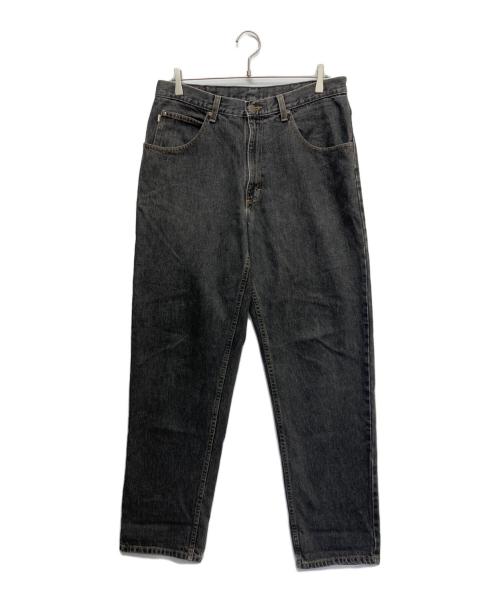 L.L.Bean（エルエルビーン）L.L.Bean (エルエルビーン) 先染めデニムパンツ ブラック サイズ:34×32の古着・服飾アイテム