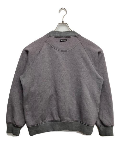 Columbia（コロンビア）Columbia (コロンビア) スナップスウェットジャケット グレー サイズ:Mの古着・服飾アイテム