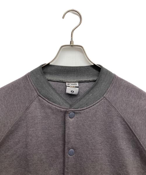Columbia（コロンビア）Columbia (コロンビア) スナップスウェットジャケット グレー サイズ:Mの古着・服飾アイテム