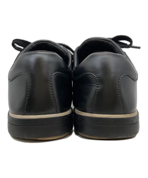 PRADA（プラダ）PRADA (プラダ) レザースニーカー ブラック サイズ:37の古着・服飾アイテム