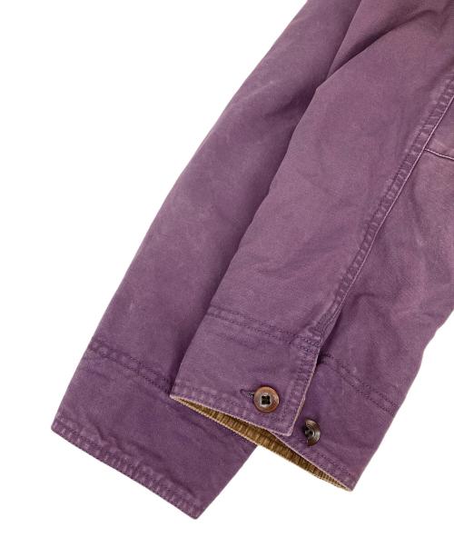 L.L.Bean（エルエルビーン）L.L.Bean (エルエルビーン) 襟コーデュロイハンティングジャケット パープル サイズ:Mの古着・服飾アイテム