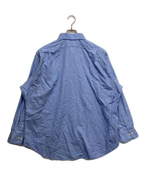 POLO RALPH LAUREN（ポロ・ラルフローレン）POLO RALPH LAUREN (ポロ・ラルフローレン) ロングスリーブシャツ ブルー サイズ:18の古着・服飾アイテム