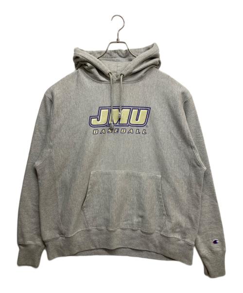 Champion REVERSE WEAVE（チャンピオン リバース ウィーブ）Champion REVERSE WEAVE (チャンピオン リバース ウィーブ) リバースウィーブプルオーバーパーカー グレー サイズ:XLの古着・服飾アイテム