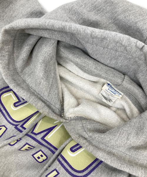 Champion REVERSE WEAVE（チャンピオン リバース ウィーブ）Champion REVERSE WEAVE (チャンピオン リバース ウィーブ) リバースウィーブプルオーバーパーカー グレー サイズ:XLの古着・服飾アイテム