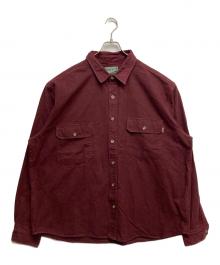 WOOLRICH（ウールリッチ）の古着「コットンロングスリーブシャツ」｜レッド