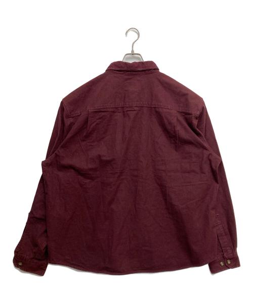WOOLRICH（ウールリッチ）WOOLRICH (ウールリッチ) コットンロングスリーブシャツ レッド サイズ:XXLの古着・服飾アイテム