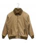 WOOLRICH（ウールリッチ）の古着「ニットカラージップアップジャケット」｜ベージュ