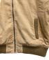 中古・古着 WOOLRICH (ウールリッチ) ニットカラージップアップジャケット ベージュ サイズ:L：5000円