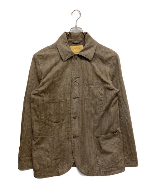 RRL（ダブルアールエル）RRL (ダブルアールエル) RAILMAN'S JKT　アウター　ジャケット ブラウン サイズ:42の古着・服飾アイテム