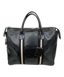 BALLY（バリー）の古着「トレインスポッティング ビジネスバッグ」｜ブラック