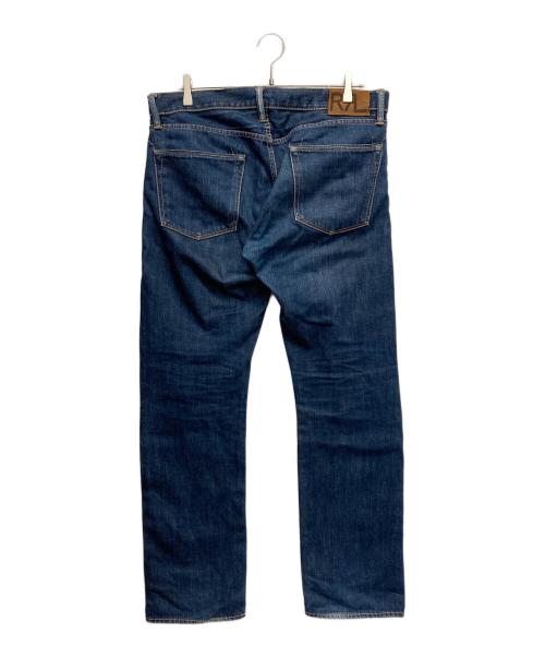 RRL（ダブルアールエル）RRL (ダブルアールエル) スリムフィットセルビッジデニムパンツ ブルー サイズ:86　W34の古着・服飾アイテム