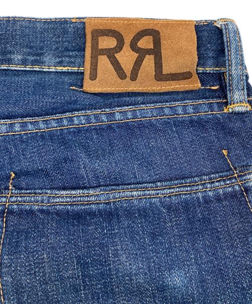 RRL（ダブルアールエル）RRL (ダブルアールエル) スリムフィットセルビッジデニムパンツ ブルー サイズ:86　W34の古着・服飾アイテム