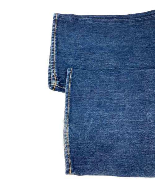 RRL（ダブルアールエル）RRL (ダブルアールエル) スリムフィットセルビッジデニムパンツ ブルー サイズ:86　W34の古着・服飾アイテム