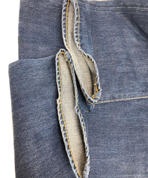 RRL（ダブルアールエル）RRL (ダブルアールエル) スリムフィットセルビッジデニムパンツ ブルー サイズ:86　W34の古着・服飾アイテム