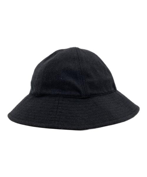 COMOLI（コモリ）COMOLI (コモリ) シルクネップ ハット ネイビーの古着・服飾アイテム