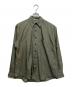 AURALEE（オーラリー）の古着「WASHED FINX TWILL BIG SHIRT」｜グリーン