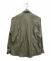 AURALEE (オーラリー) WASHED FINX TWILL BIG SHIRT グリーン サイズ:3：18000円