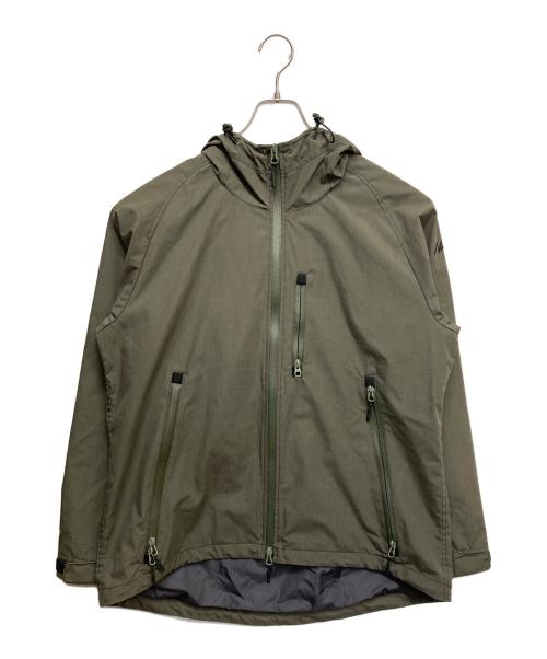 NANGA（ナンガ）NANGA (ナンガ) Grand PARK (グランド パーク) 焚火 (TAKIBI) シェルブルゾン オリーブ サイズ:48の古着・服飾アイテム