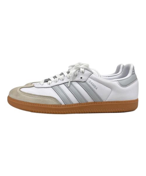 adidas（アディダス）adidas (アディダス) Samba OG ホワイト×グレー サイズ:27.5の古着・服飾アイテム