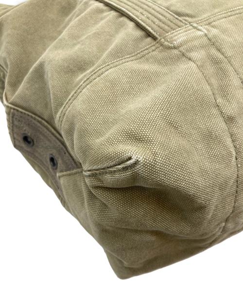 POLO RALPH LAUREN（ポロ・ラルフローレン）POLO RALPH LAUREN (ポロ・ラルフローレン) トートバッグ イエロー×カーキの古着・服飾アイテム