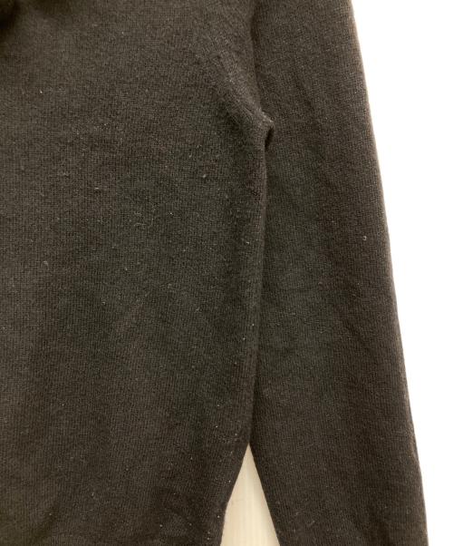 COMME des GARCONS（コムデギャルソン）COMME des GARCONS (コムデギャルソン) ウールVネックボールニット ブラック サイズ:Sの古着・服飾アイテム