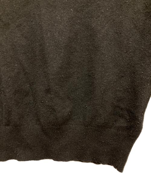 COMME des GARCONS（コムデギャルソン）COMME des GARCONS (コムデギャルソン) ウールVネックボールニット ブラック サイズ:Sの古着・服飾アイテム
