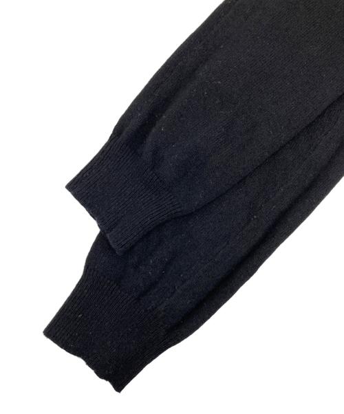 COMME des GARCONS（コムデギャルソン）COMME des GARCONS (コムデギャルソン) ウールVネックボールニット ブラック サイズ:Sの古着・服飾アイテム