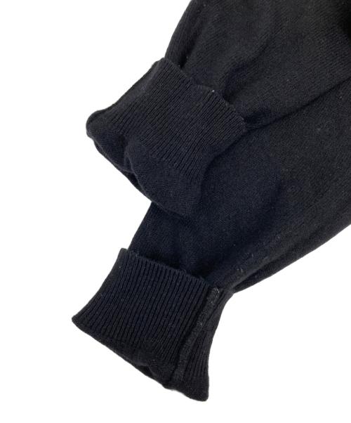 COMME des GARCONS（コムデギャルソン）COMME des GARCONS (コムデギャルソン) ウールVネックボールニット ブラック サイズ:Sの古着・服飾アイテム