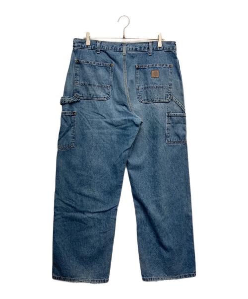 CarHartt（カーハート）CarHartt (カーハート) ワイドデニムパンツ インディゴ サイズ:36-30の古着・服飾アイテム