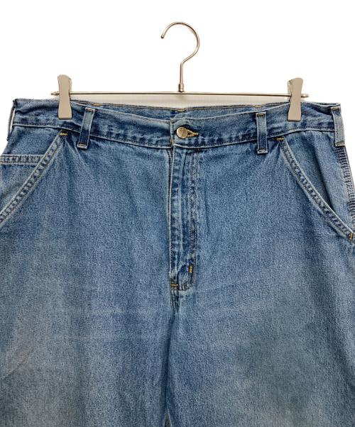 CarHartt（カーハート）CarHartt (カーハート) ワイドデニムパンツ インディゴ サイズ:36-30の古着・服飾アイテム