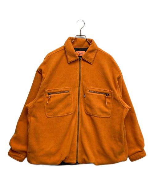 KEBOZ（ケボズ）KEBOZ (ケボズ) フリースジャケット オレンジ サイズ:Lの古着・服飾アイテム