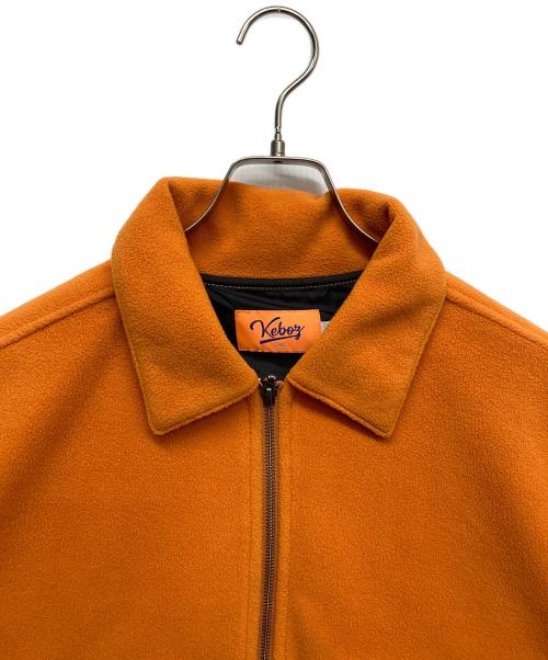 KEBOZ（ケボズ）KEBOZ (ケボズ) フリースジャケット オレンジ サイズ:Lの古着・服飾アイテム