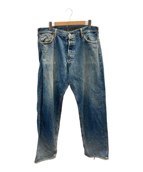 EVISU（エヴィス）EVISU (エヴィス) カモメデニムパンツ ブルー サイズ:38-35の古着・服飾アイテム