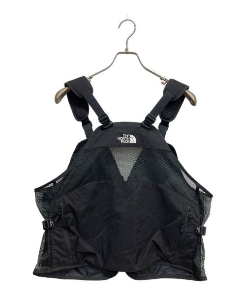 THE NORTH FACE（ザ ノース フェイス）THE NORTH FACE (ザ ノース フェイス) アウトドアベスト ギアメッシュベスト ブラック サイズ:Ｍの古着・服飾アイテム