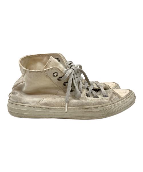 Maison Margiela（メゾンマルジェラ）Maison Margiela (メゾンマルジェラ) ハイカットスニーカー アイボリー サイズ:42の古着・服飾アイテム