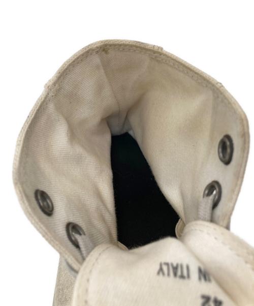 Maison Margiela（メゾンマルジェラ）Maison Margiela (メゾンマルジェラ) ハイカットスニーカー アイボリー サイズ:42の古着・服飾アイテム