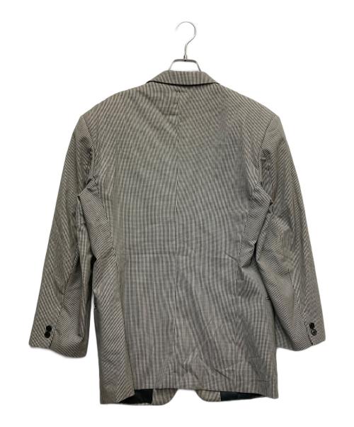 GIANNI VERSACE（ジャンニ・ヴェルサーチ）GIANNI VERSACE (ジャンニ・ヴェルサーチ) ピュアヴァージンウールテーラードジャケット ブラック サイズ:-の古着・服飾アイテム