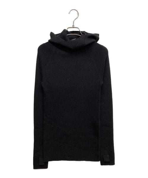 LIMI feu（リミフゥ）LIMI feu (リミフゥ) ウールプルオーバーパーカー ブラック サイズ:無しの古着・服飾アイテム