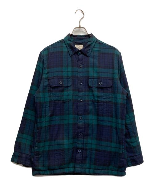 L.L.Bean（エルエルビーン）L.L.Bean (エルエルビーン) チェックネルシャツ ネイビー サイズ:Mの古着・服飾アイテム