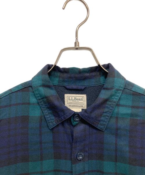 L.L.Bean（エルエルビーン）L.L.Bean (エルエルビーン) チェックネルシャツ ネイビー サイズ:Mの古着・服飾アイテム