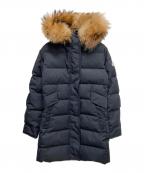 Pyrenexピレネックス）の古着「GRENOBLE FUR ダウンコート」｜ネイビー